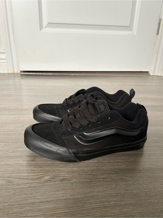 Vans Shoes - NWOT Vans Knu Skool Skate Shoes Black on Black Chunky Sneaker